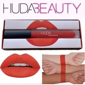 HUDA BEAUTY Liquid Matte Lipstick ALLURING  0.17 fl. Oz ~ FULL SIZE ~
